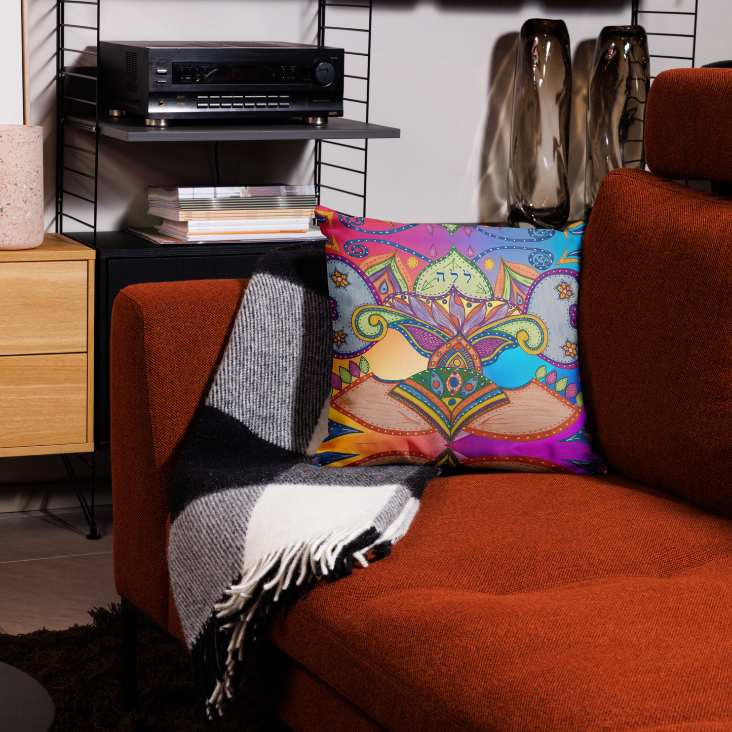 Premium Luxury Bedding Throw Pillows - 18 x 18 Inches - 22 x 22 Inches - Bed and Couch Pillows - Indoor Outdoor Decorative Pillow-Dreams-06