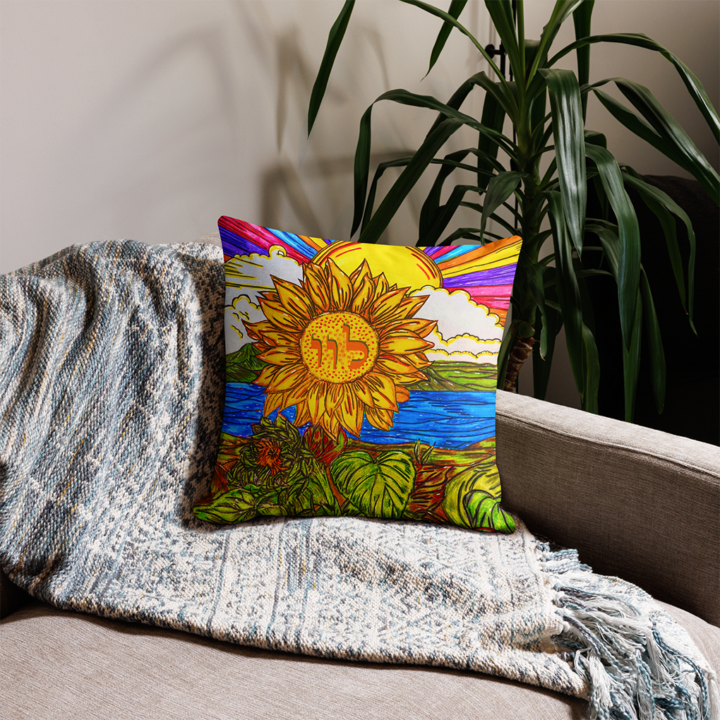 Premium Luxury Bedding Throw Pillows - 18 x 18 Inches - 22 x 22 Inches-19-09