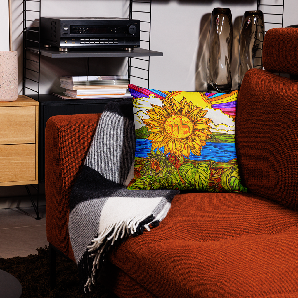 Premium Luxury Bedding Throw Pillows - 18 x 18 Inches - 22 x 22 Inches-19-06