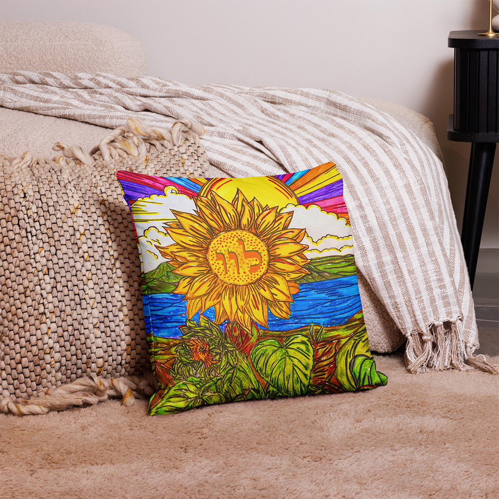 Premium Luxury Bedding Throw Pillows - 18 x 18 Inches - 22 x 22 Inches-19-010