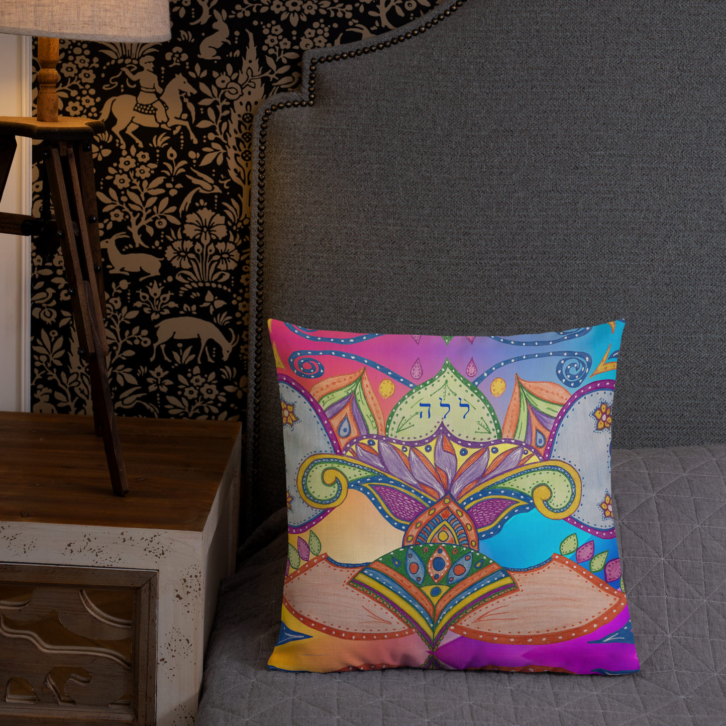 Premium Luxury Bedding Throw Pillows - 18 x 18 Inches - 22 x 22 Inches - Bed and Couch Pillows - Indoor Outdoor Decorative Pillow-Dreams-06