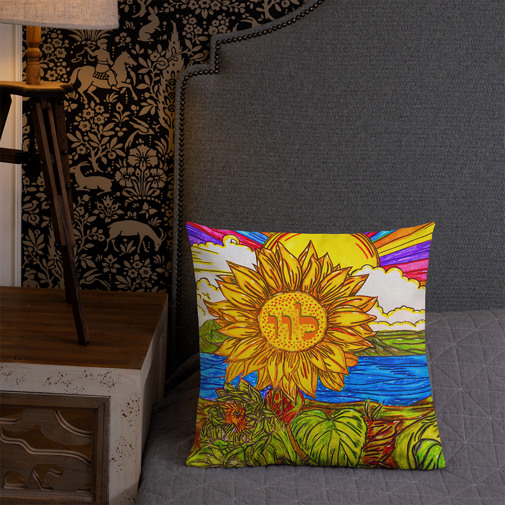 Premium Luxury Bedding Throw Pillows - 18 x 18 Inches - 22 x 22 Inches-19-08
