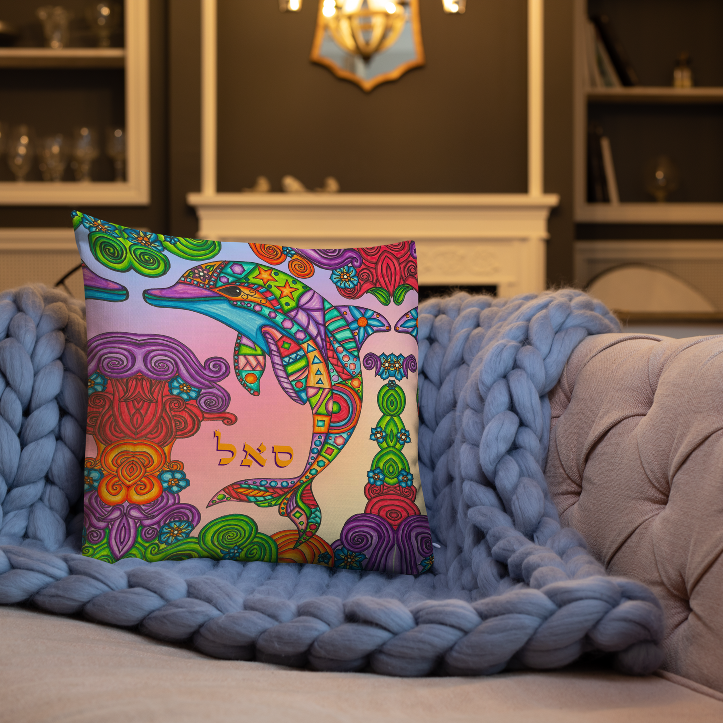 Premium Luxury Throw Pillows-45-Prosperity-05