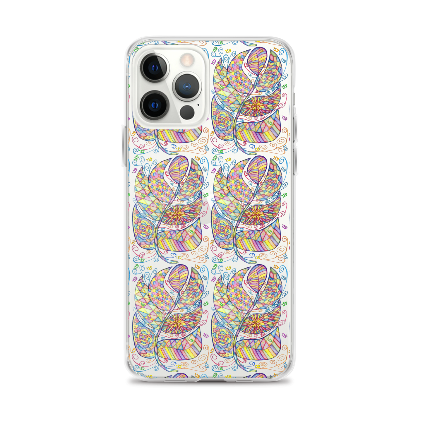 Clear iPhone®Cases-Appreciation-(72-Names-of-God-Ayin-Nun-Vav)-10-137online.com