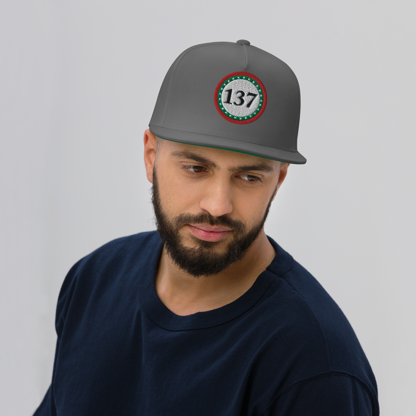 Flat-Bill-Cap-Gry-137-Consciousness-4-137online.com