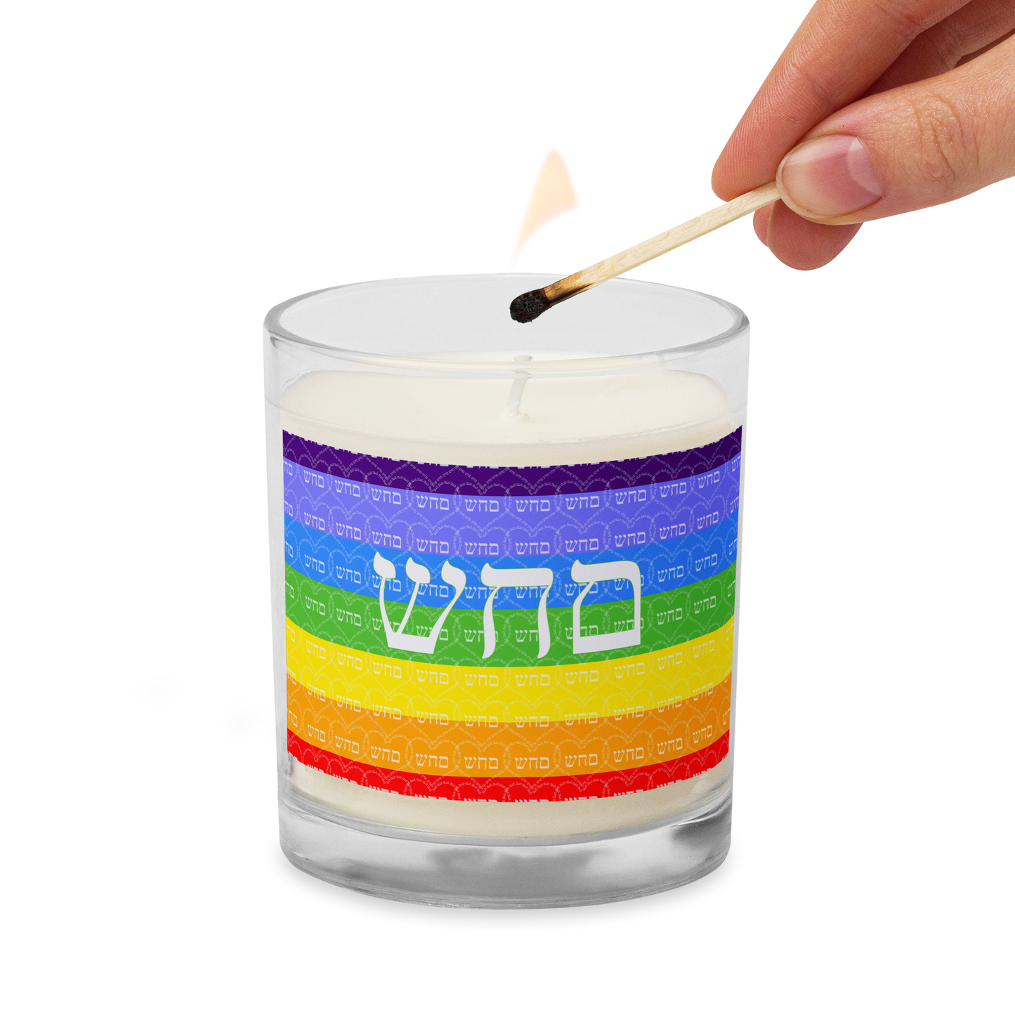 Scented-Jar-Candles-Soy-Glass-Heal-Yourself-(72-Names-of-God-Mem-Hey-Shin)-4-137online.com