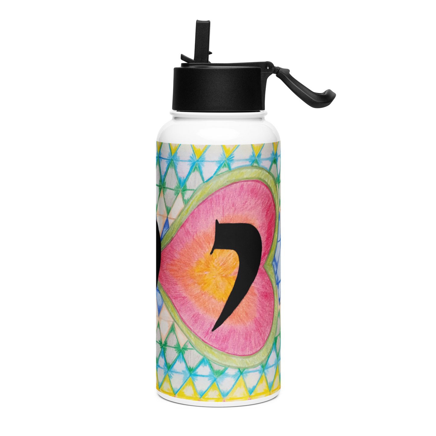 Stainless Steel Water Bottle with a Straw Lid 32-oz-Stop-Fatal-Attraction-22-01
