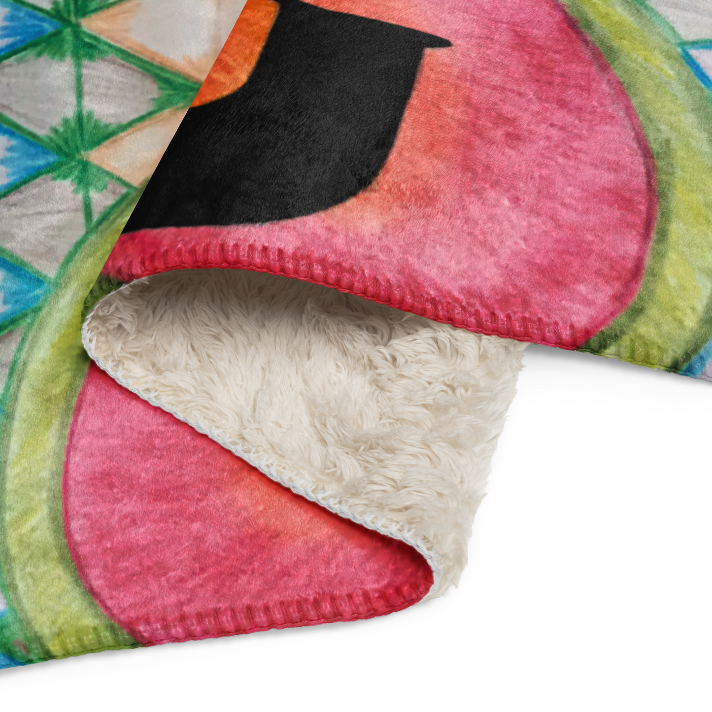 Sherpa Fleece Reversible Custom Throw Blanket for Couch-Stop Fatal Attraction-22-07