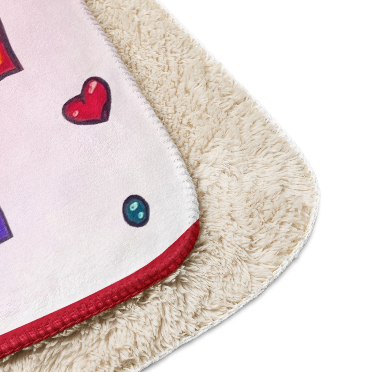Sherpa Fleece Reversible Custom Throw Blanket for Couch-Jealousy-24-07