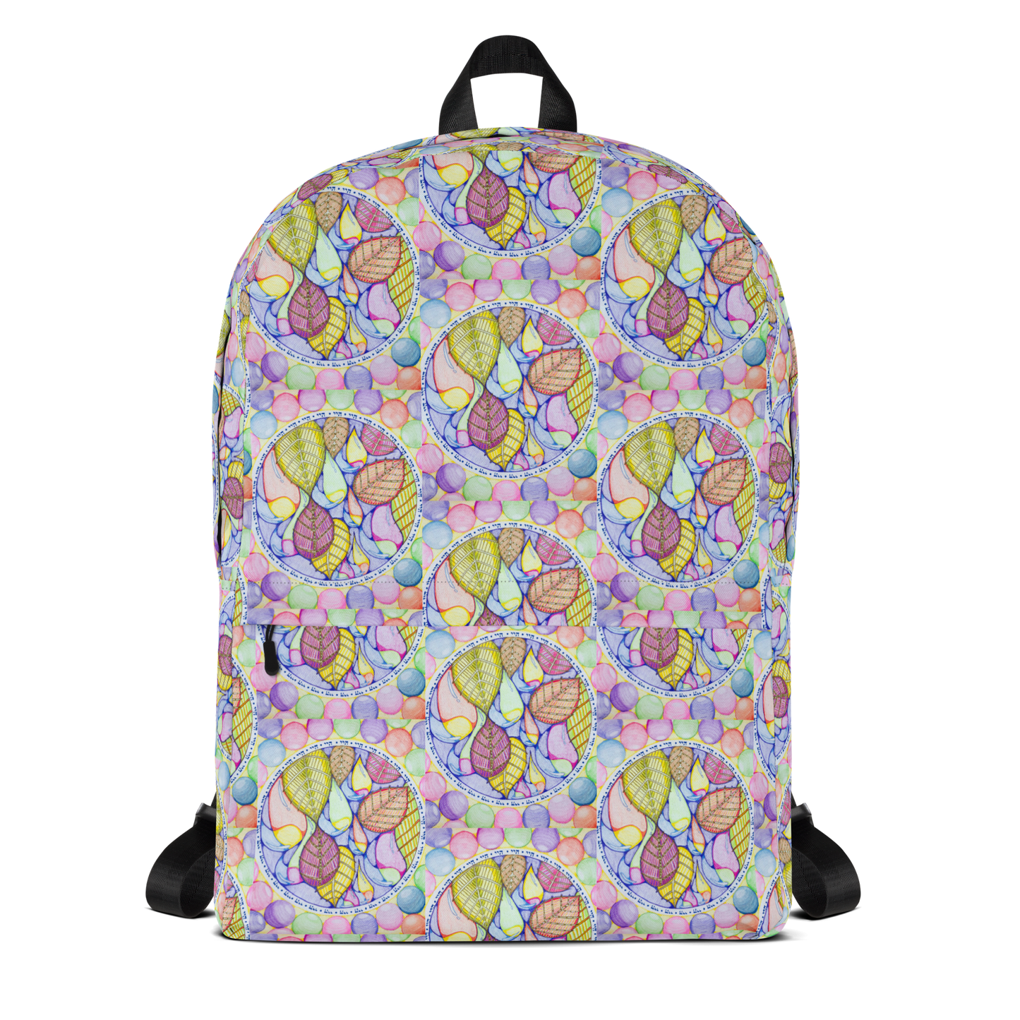 Laptop Backpack Med-Parallel-Universes-(72-Names-of-God–Hey-Yud-Yud)-1-137online.com