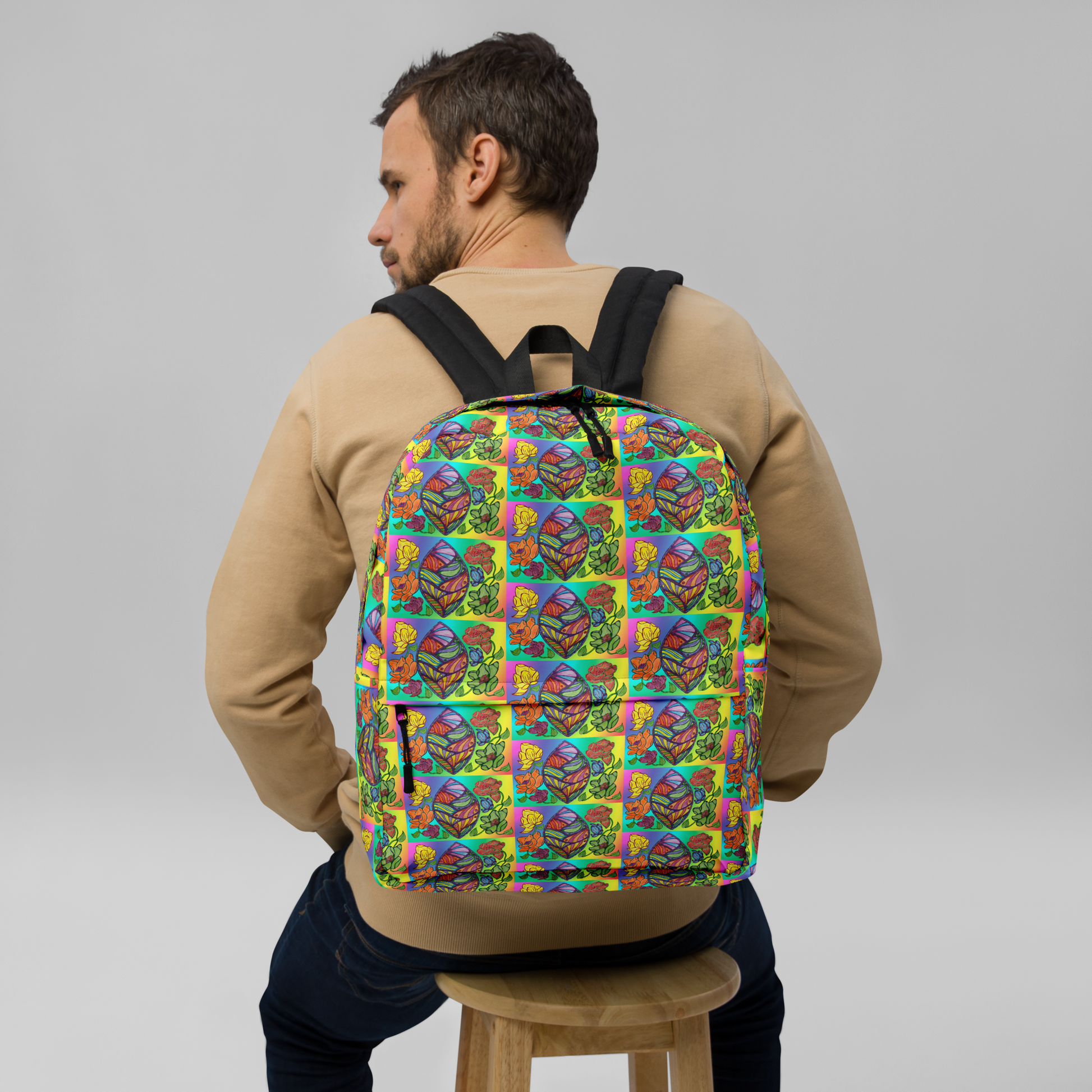 Laptop Backpack Med-No-Guilt-(72-Names-of-God–Shin-Chet-Hey)-15-137online.com