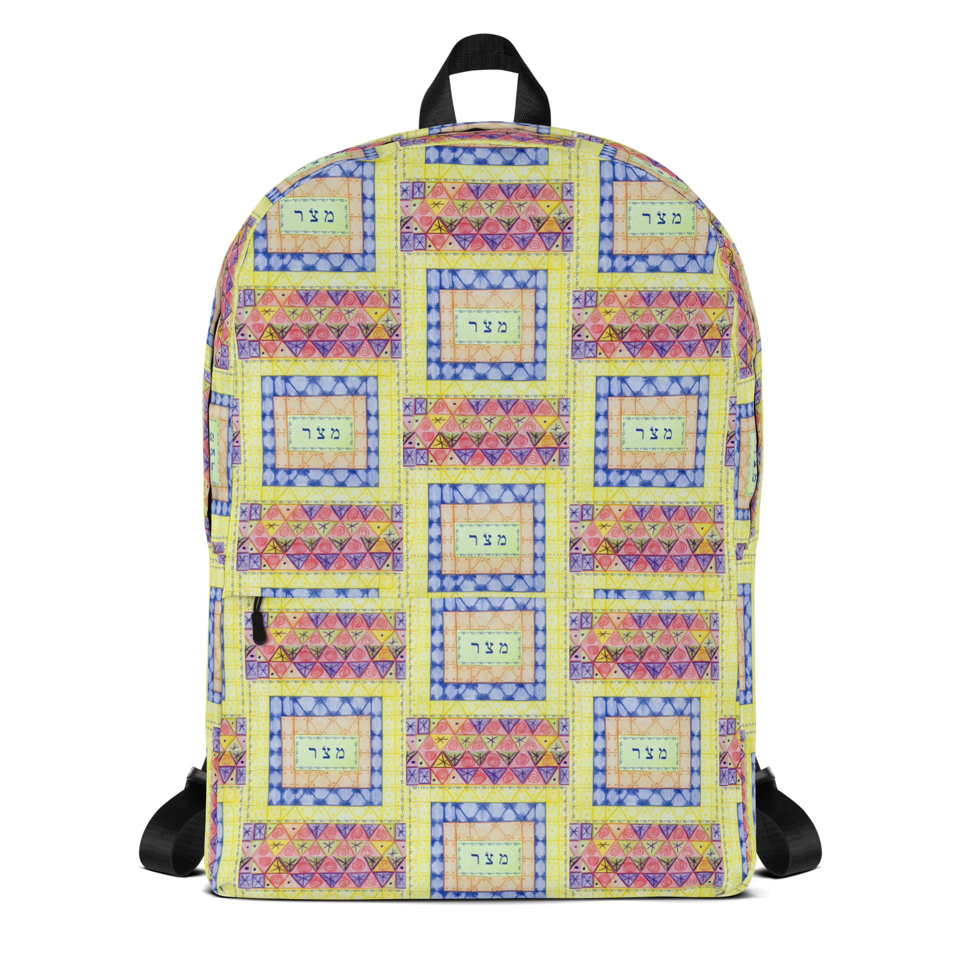 Laptop Backpack Med-Freedom-(72-Names-of-God–Mem-Zadik-Resh)-1-137online.com