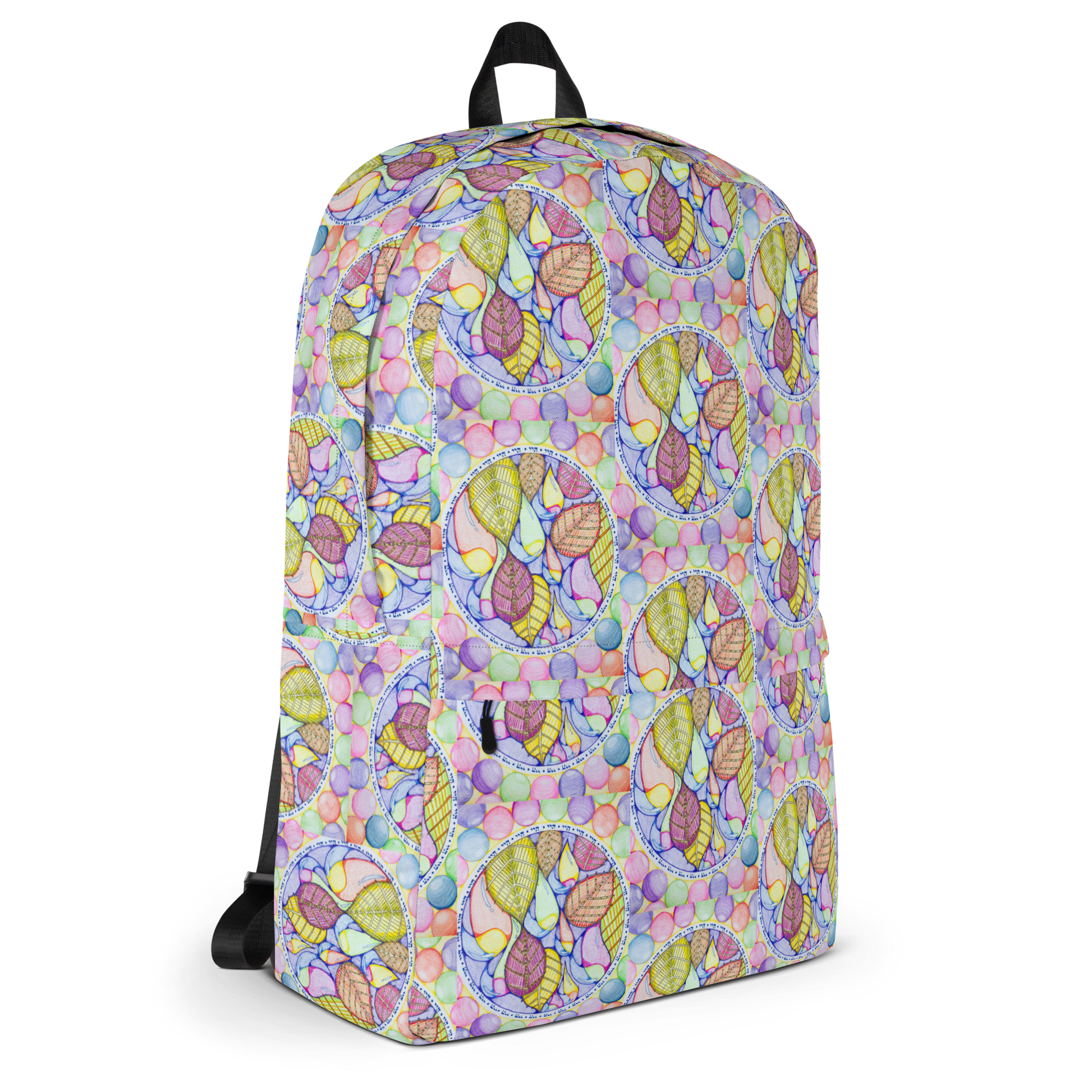 Laptop Backpack Med-Parallel-Universes-(72-Names-of-God–Hey-Yud-Yud)-3-137online.com