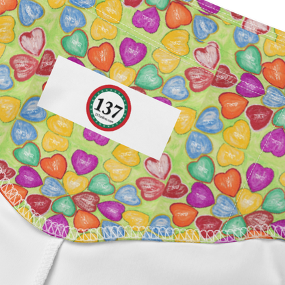  High Waisted Yoga Shorts-Soulmate-(72-Names-of-God-Shin-Aleph-Yud)-11-137online.com