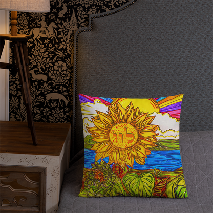 Premium Luxury Bedding Throw Pillows - 18 x 18 Inches - 22 x 22 Inches-19-08
