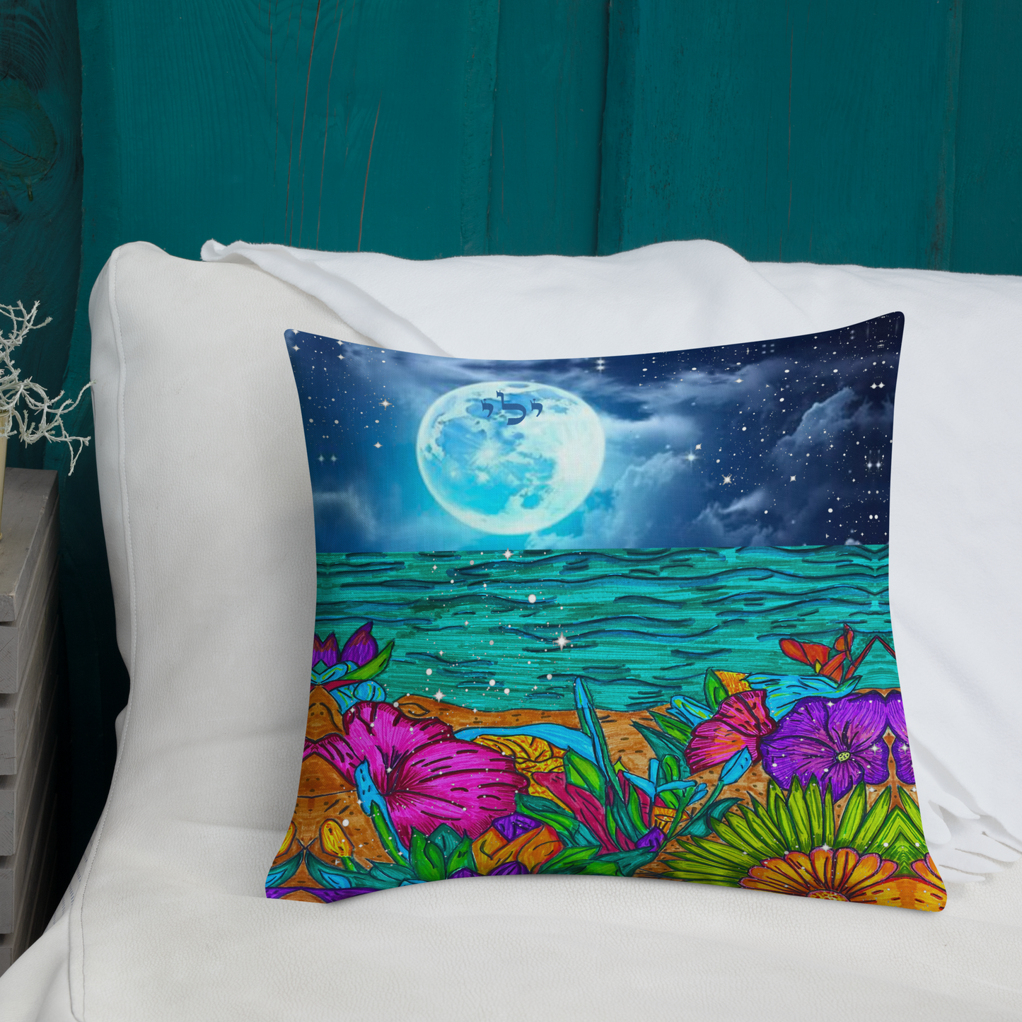 Premium Luxury Bedding Throw Pillows - 18 x 18 Inches - 22 x 22 Inches - Bed and Couch Pillows - Indoor Outdoor Decorative Pillow-Sparks-02