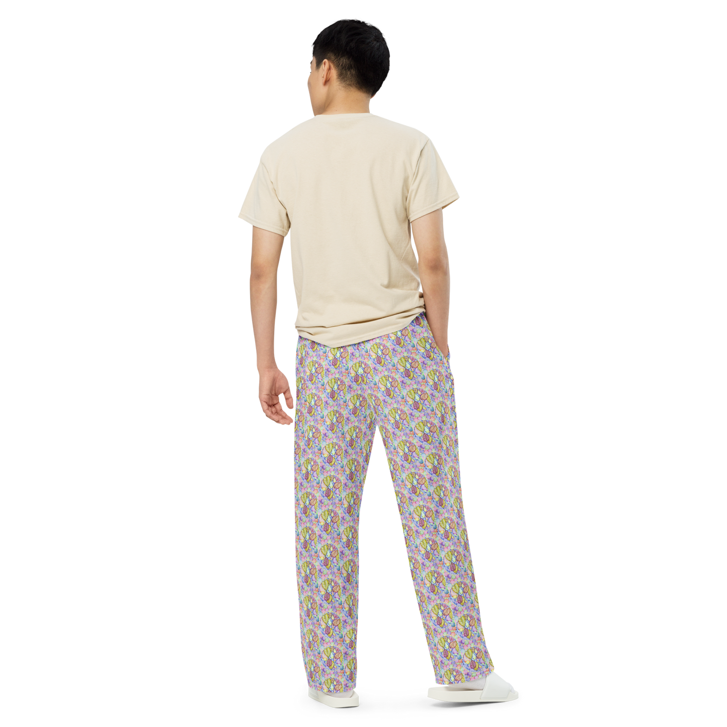 Comfortable Pajama Pants-Pants-Parallel-Universes-(72-Names-of-God–Hey-Yud-Yud)-8-137online.com