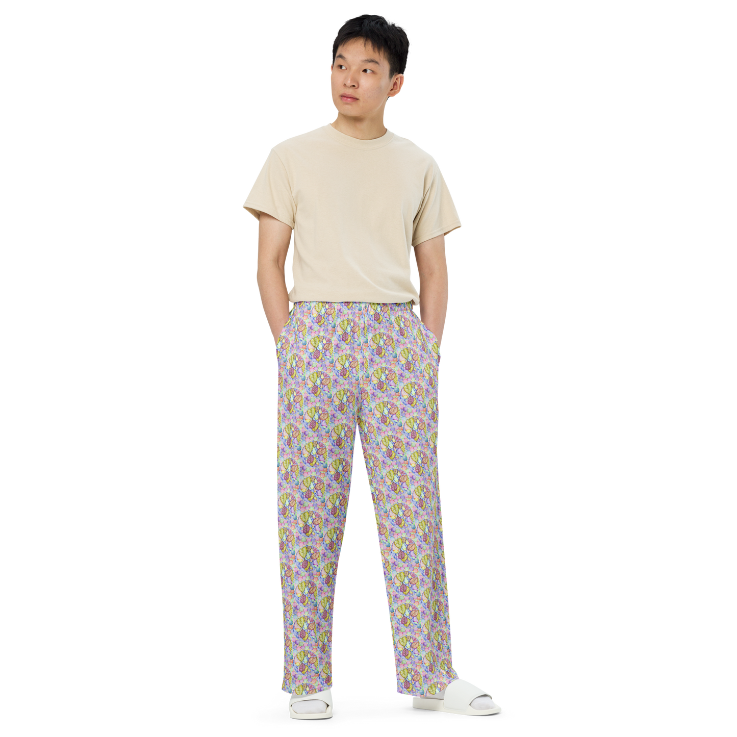 Comfortable Pajama Pants-Parallel-Universes-(72-Names-of-God–Hey-Yud-Yud)-7-137online.com