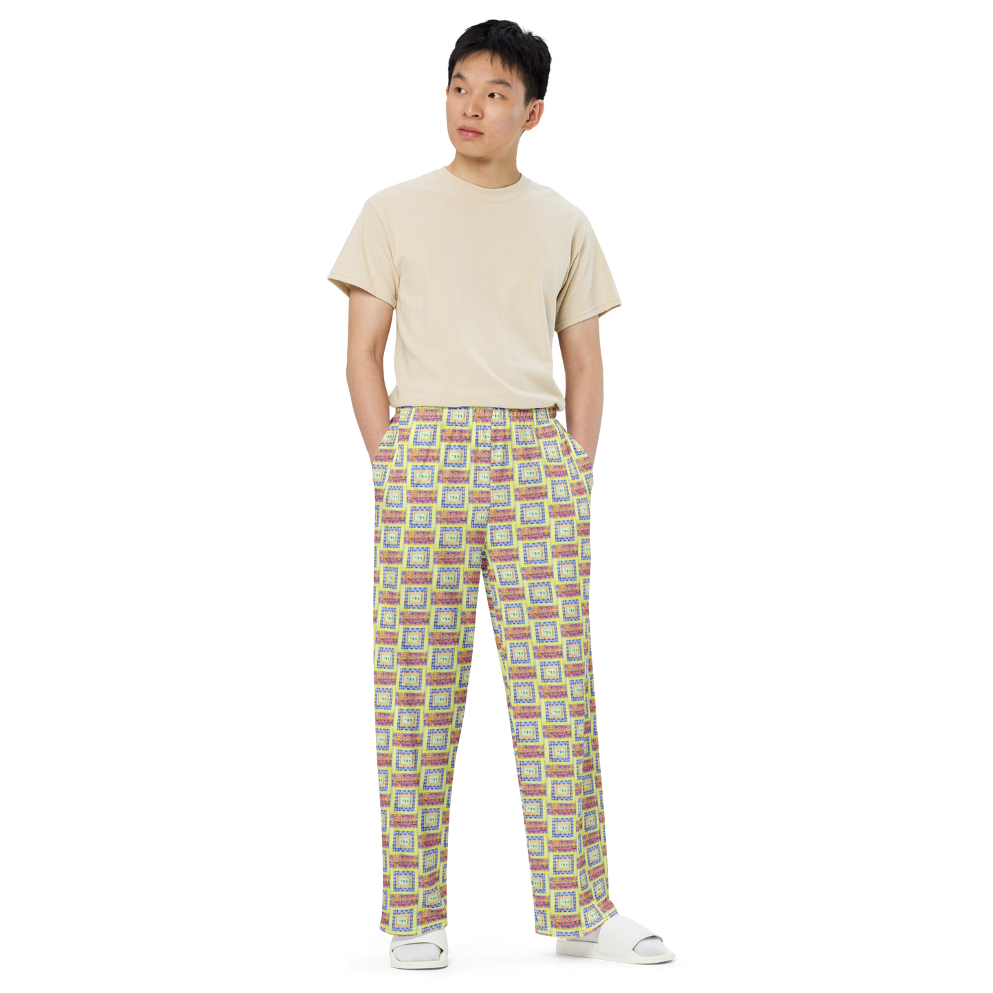 Comfortable Pajama Pants-Freedom (72 Names of God–Mem Zadik Resh)-7-137online.com