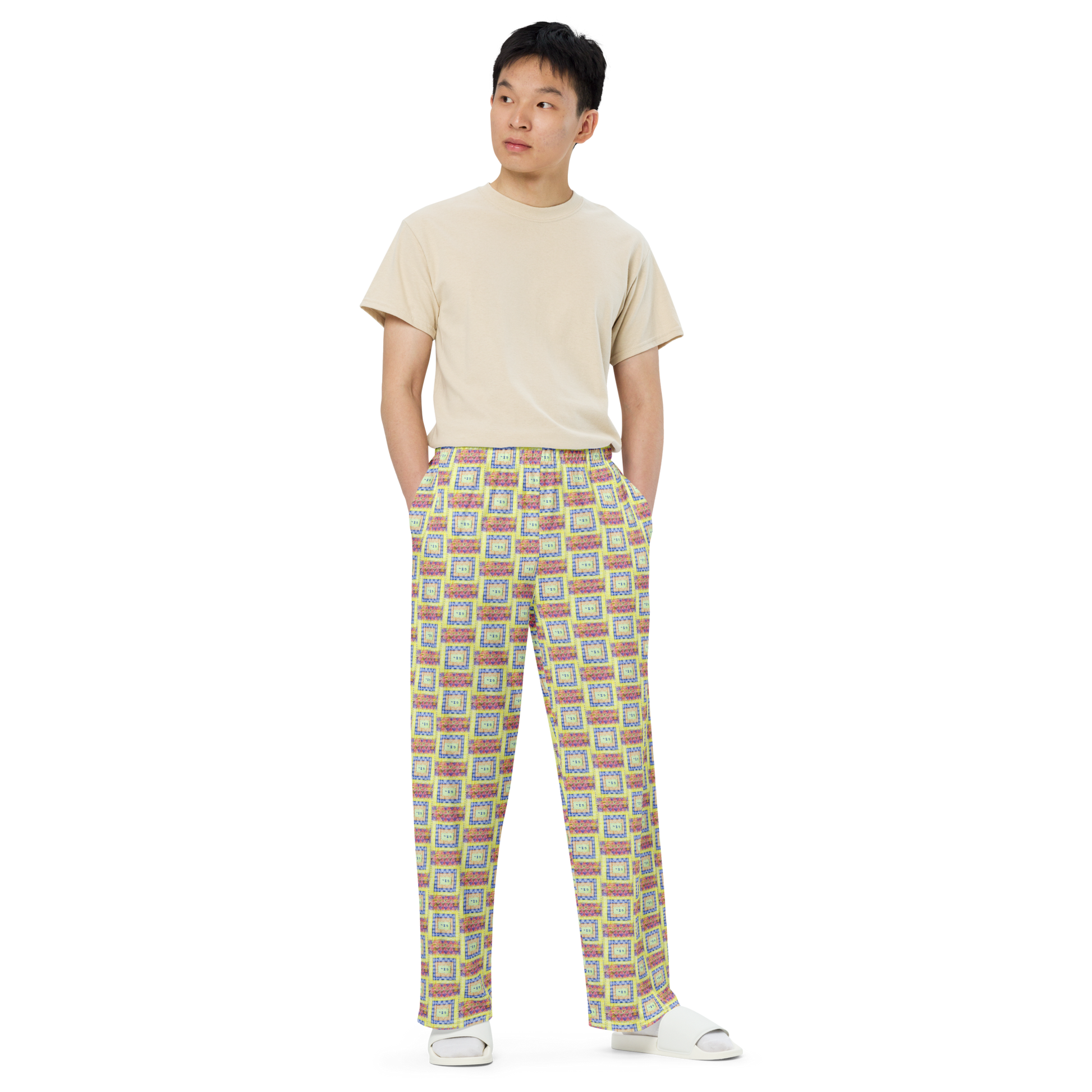 Comfortable Pajama Pants-Freedom (72 Names of God–Mem Zadik Resh)-7-137online.com