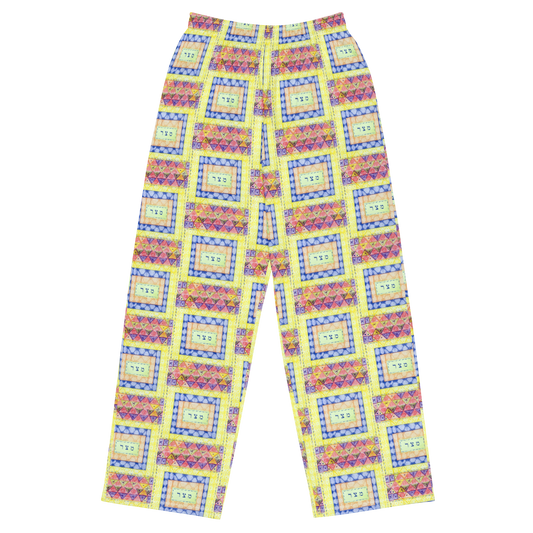 Comfortable Pajama Pants-72 Names of God–Freedom-Mem Zadik Resh-1-137online.com