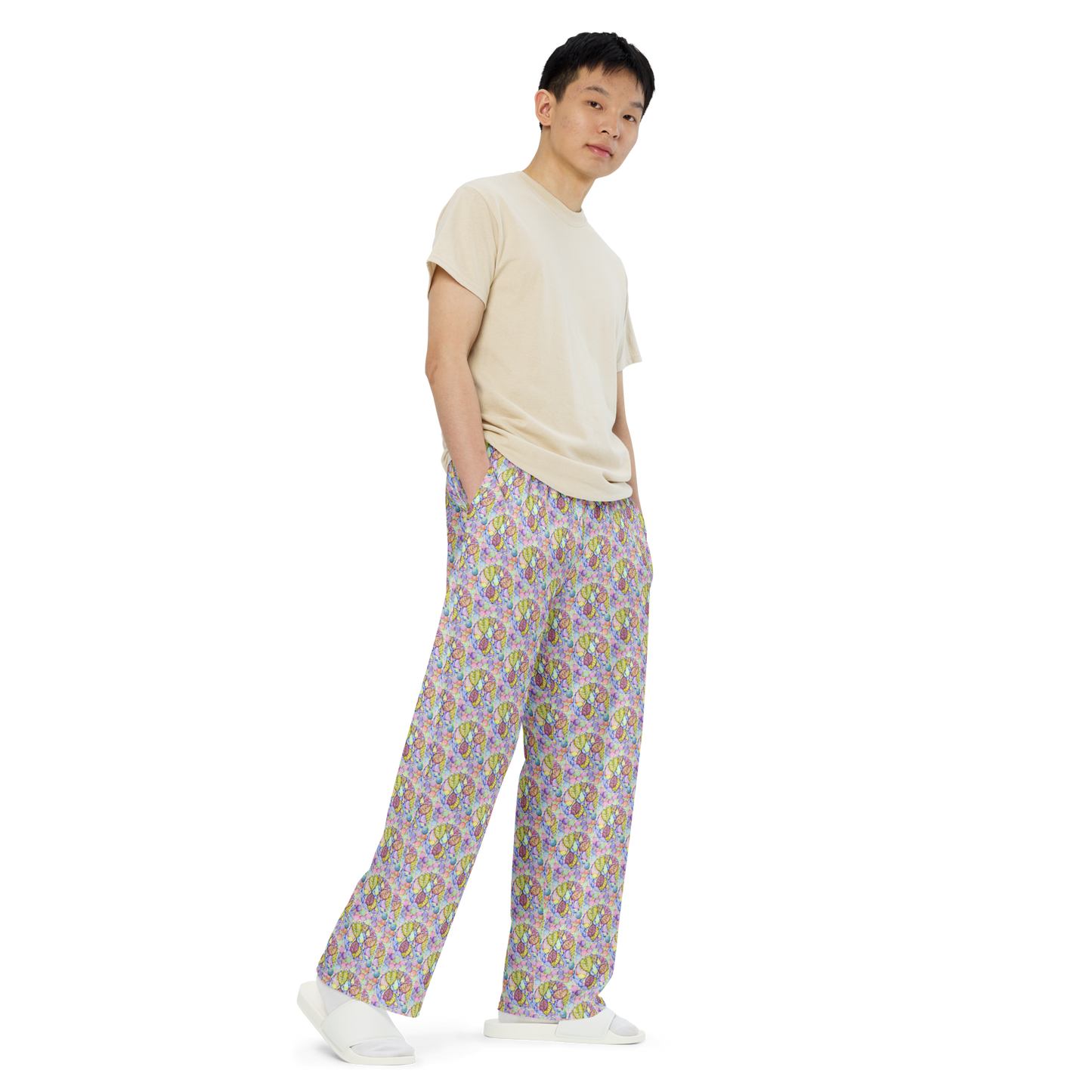 Comfortable Pajama Pants-Parallel-Universes-(72-Names-of-God–Hey-Yud-Yud)-6-137online.com