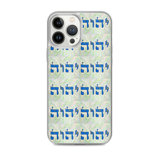 Clear iPhone®Cases-Tetragrammaton-(72-Names-of-God-Yud-Hey-Vav-Hey)-17-137online.com