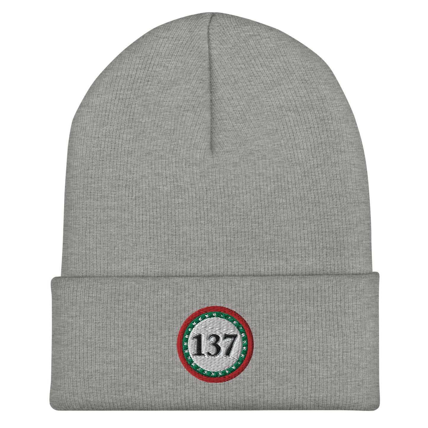 Winter Beanie Cuffed 12"-Gry-137-Consciousness-1-137online.com