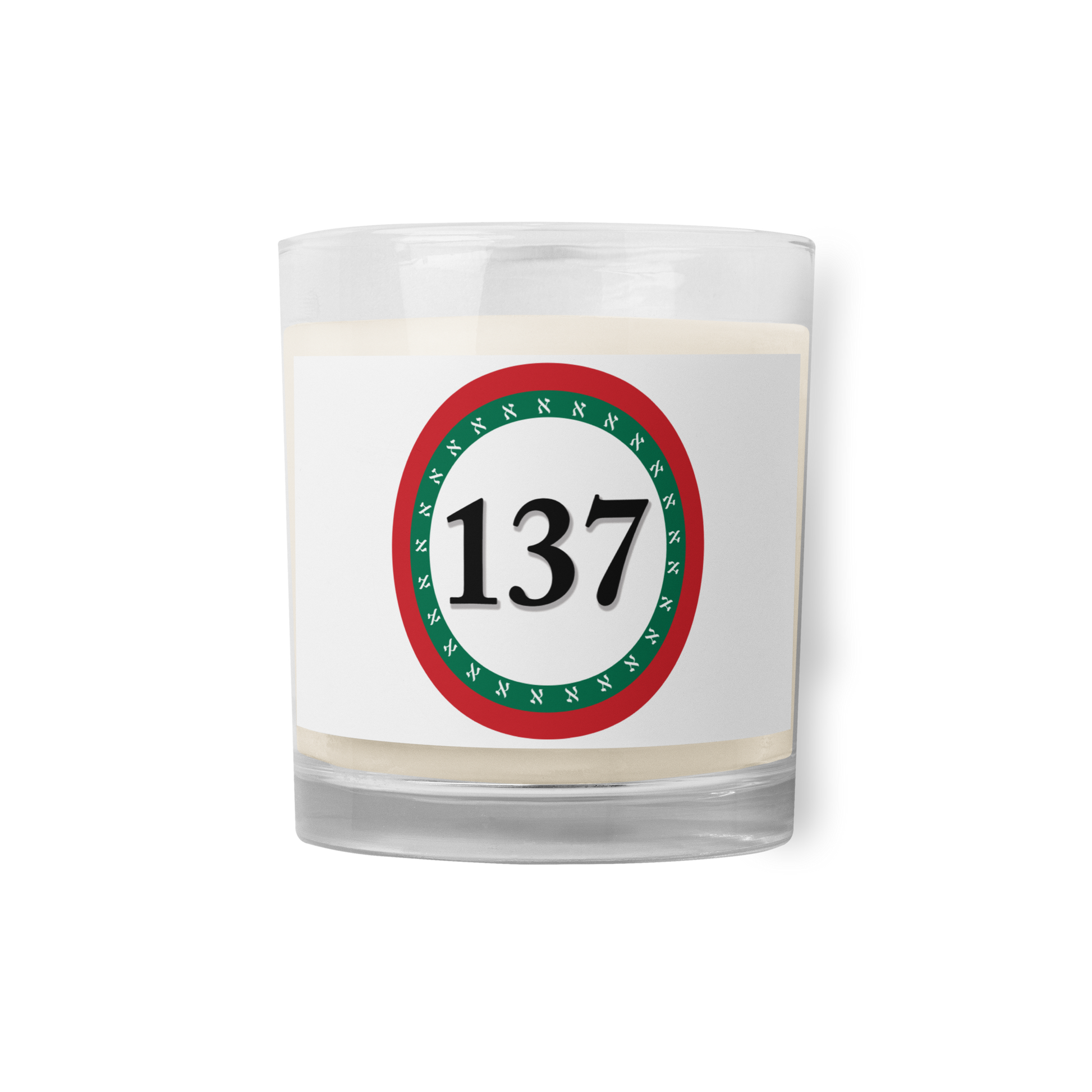 Glass Jar Soy Wax Candle-137 Consciousness-1-137online.com