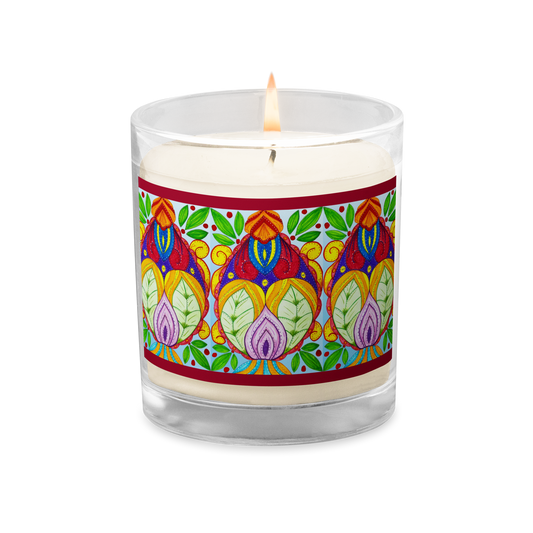 Scented Jar Candles Soy-Red-Liberation-(72-Names-of-God–Lamed-Aleph-Vav)-1-137online.com