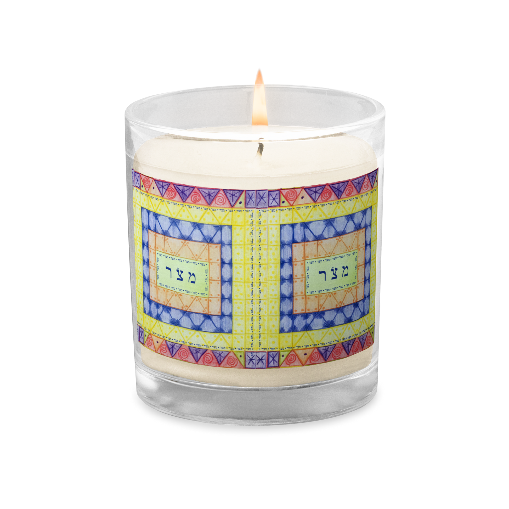 Scented Jar Candles Soy-Freedom-(72-Names-of-God–Mem-Zadik-Resh)-1-137online.com