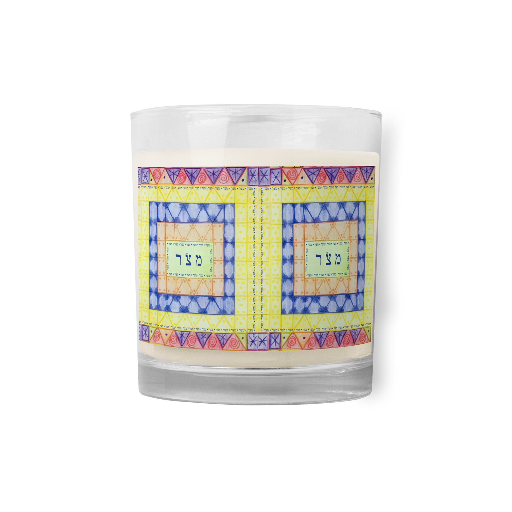 Scented Jar Candles Soy-Freedom-(72-Names-of-God–Mem-Zadik-Resh)-2-137online.com