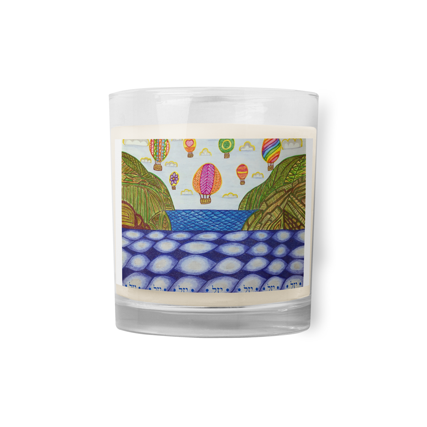 Scented Jar Candles Soy-Heaven-on-Earth-(72-Names-of-God–Yud-Zayin-Lamed)-2-137online.com