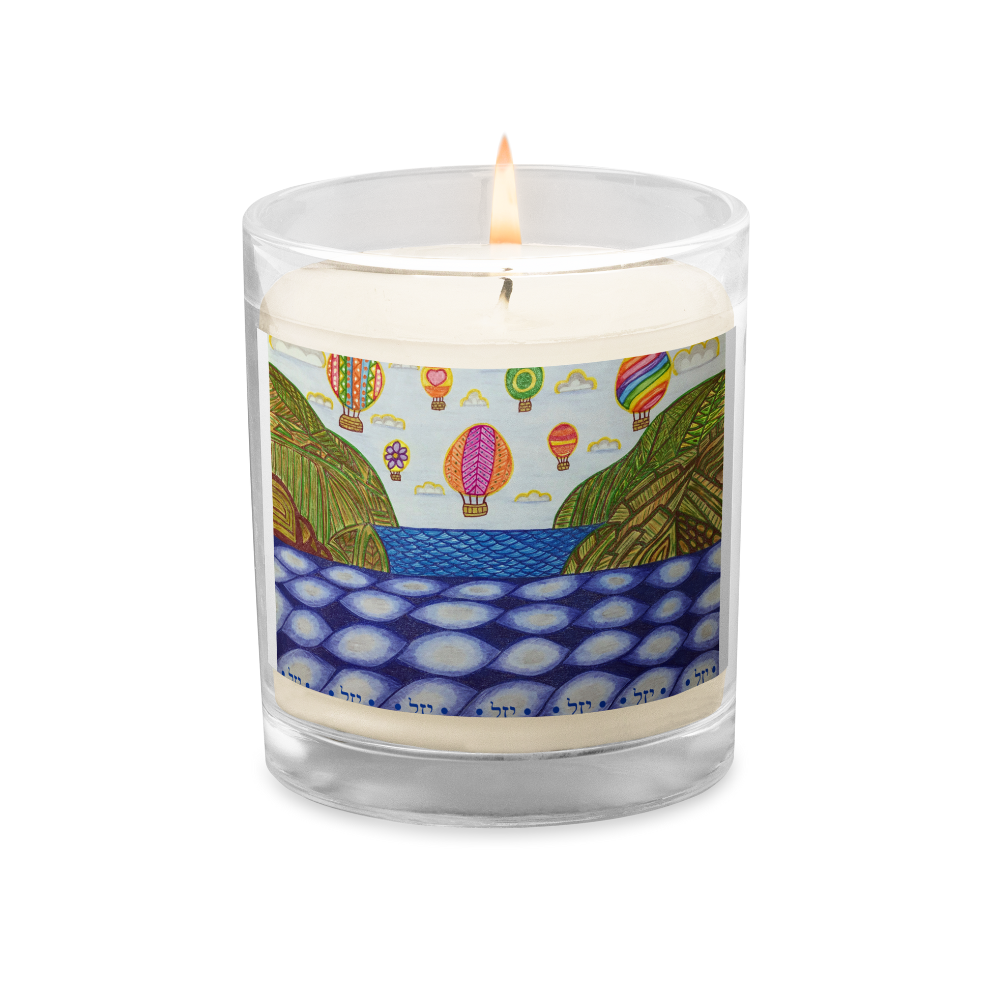 Scented Jar Candles Soy-Heaven-on-Earth-(72-Names-of-God–Yud-Zayin-Lamed)-1-137online.com