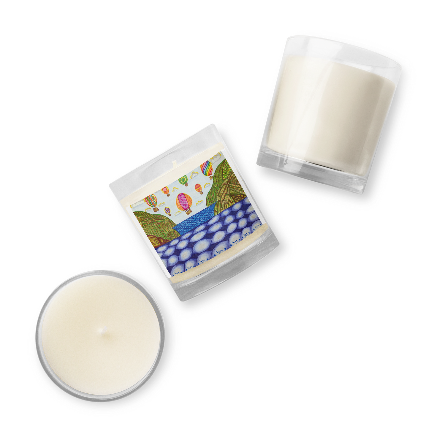 Scented Jar Candles Soy-Heaven-on-Earth-(72-Names-of-God–Yud-Zayin-Lamed)-4-137online.com