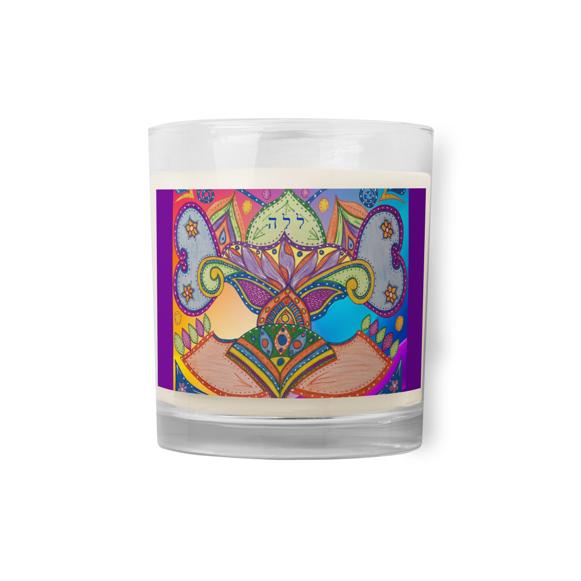 Scented Jar Candles Soy Glass-Fus-Dreams (72 Names of God-Ayin-Lamed-Hey)-2-137online.com