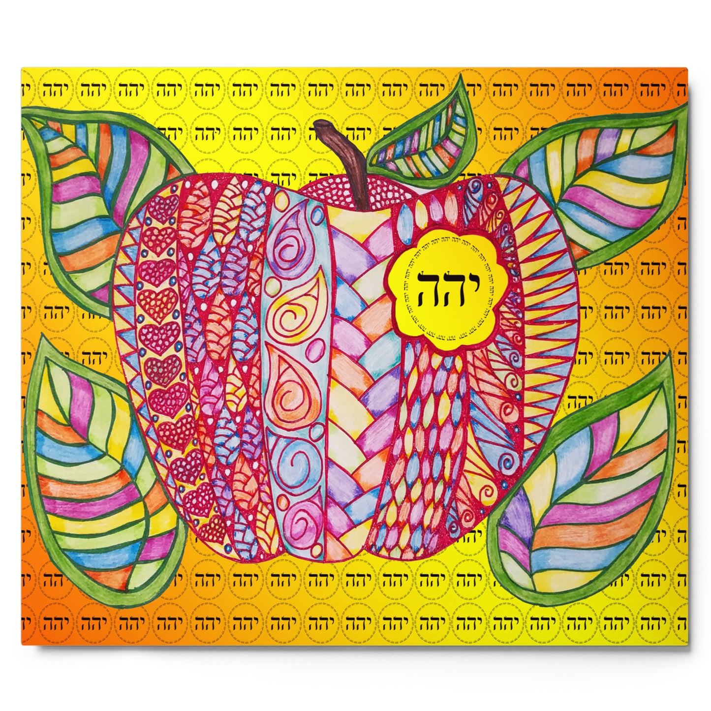 Custom Metal Prints-72 Names of God–Mentor-Yud Hey Hey