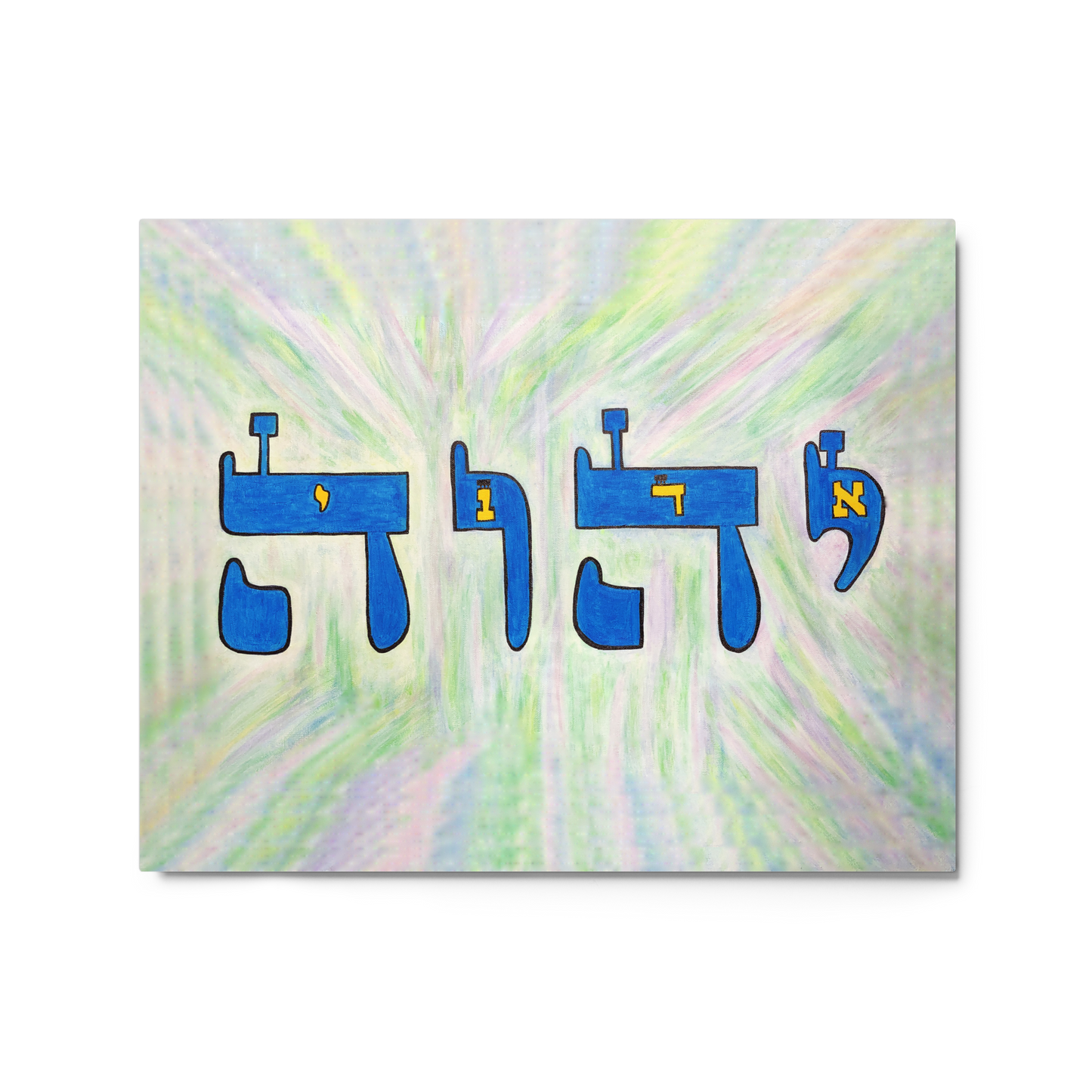 Custom Metal Prints-Tetragrammaton (72 Names of God-Yud Hey Vav Hey)-3-137online.com