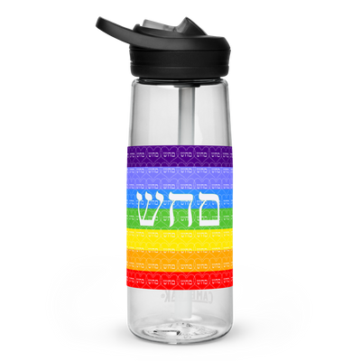 Water Bottle with Straw Leak Resistant Flip for Sports and Travel-Healing-05-01