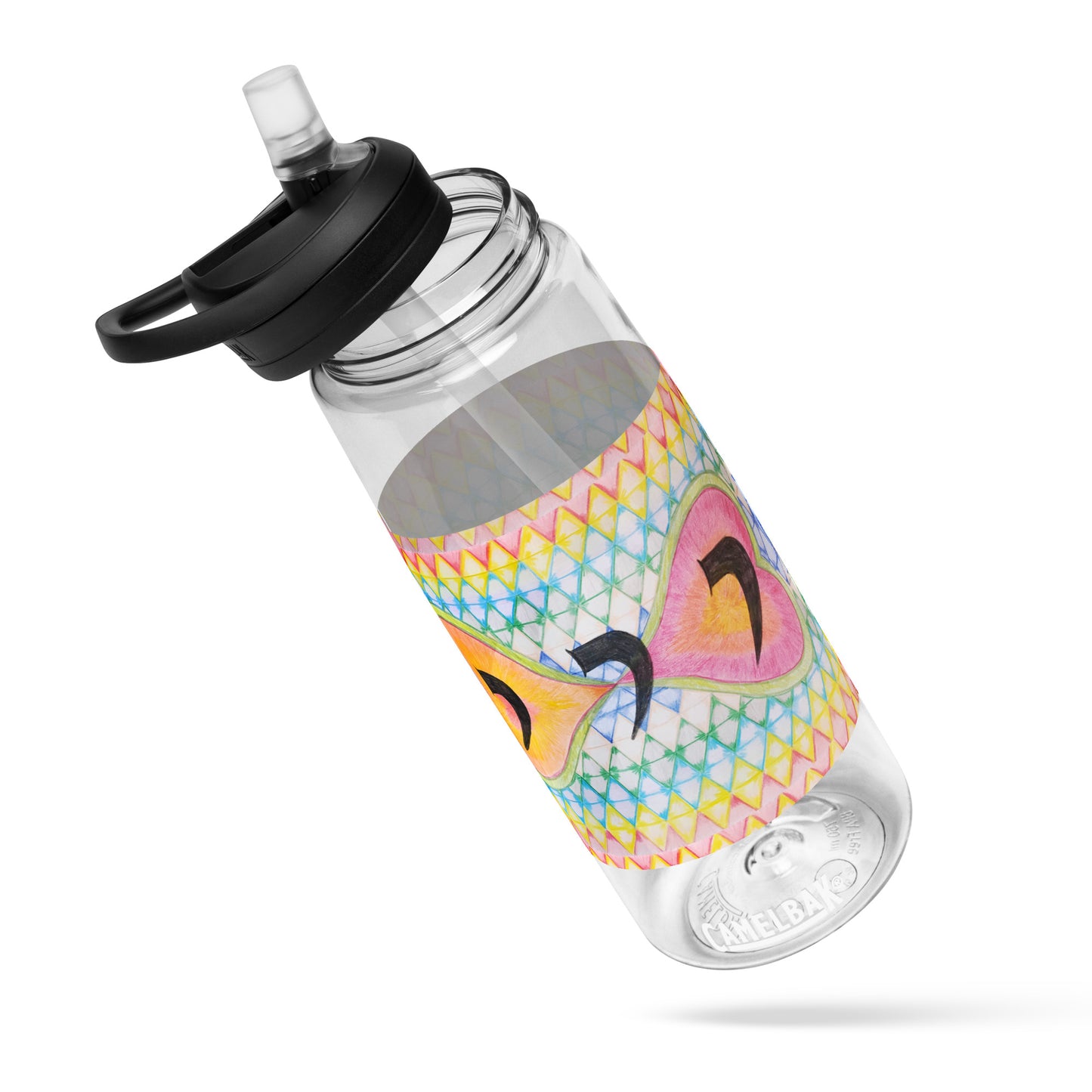 Leak-Proof-Sports Water Bottle 25oz-Promote Healthy Relationships (72 Names of God-Yud Yud Yud)-3-137online.com