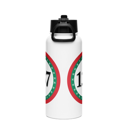 Stainless Steel Water Bottle with a Straw Lid 32-oz-Consciousness-137-04