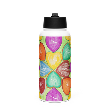  Stainless Steel Water Bottle with a Straw Lid 32-oz-Soul-Mate-28-01