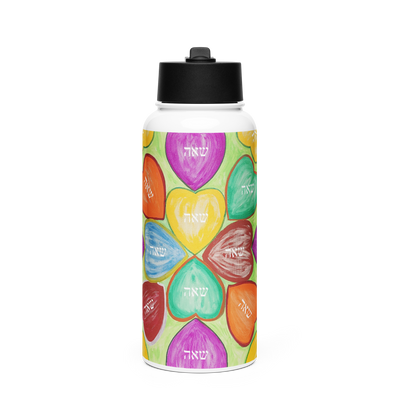  Stainless Steel Water Bottle with a Straw Lid 32-oz-Soul-Mate-28-01