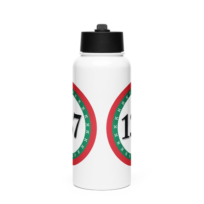 Stainless Steel Water Bottle with a Straw Lid 32-oz-Consciousness-137-03