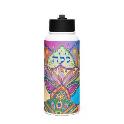 Stainless Steel Water Bottle with a Straw Lid 32-oz-Deam-State-06-01