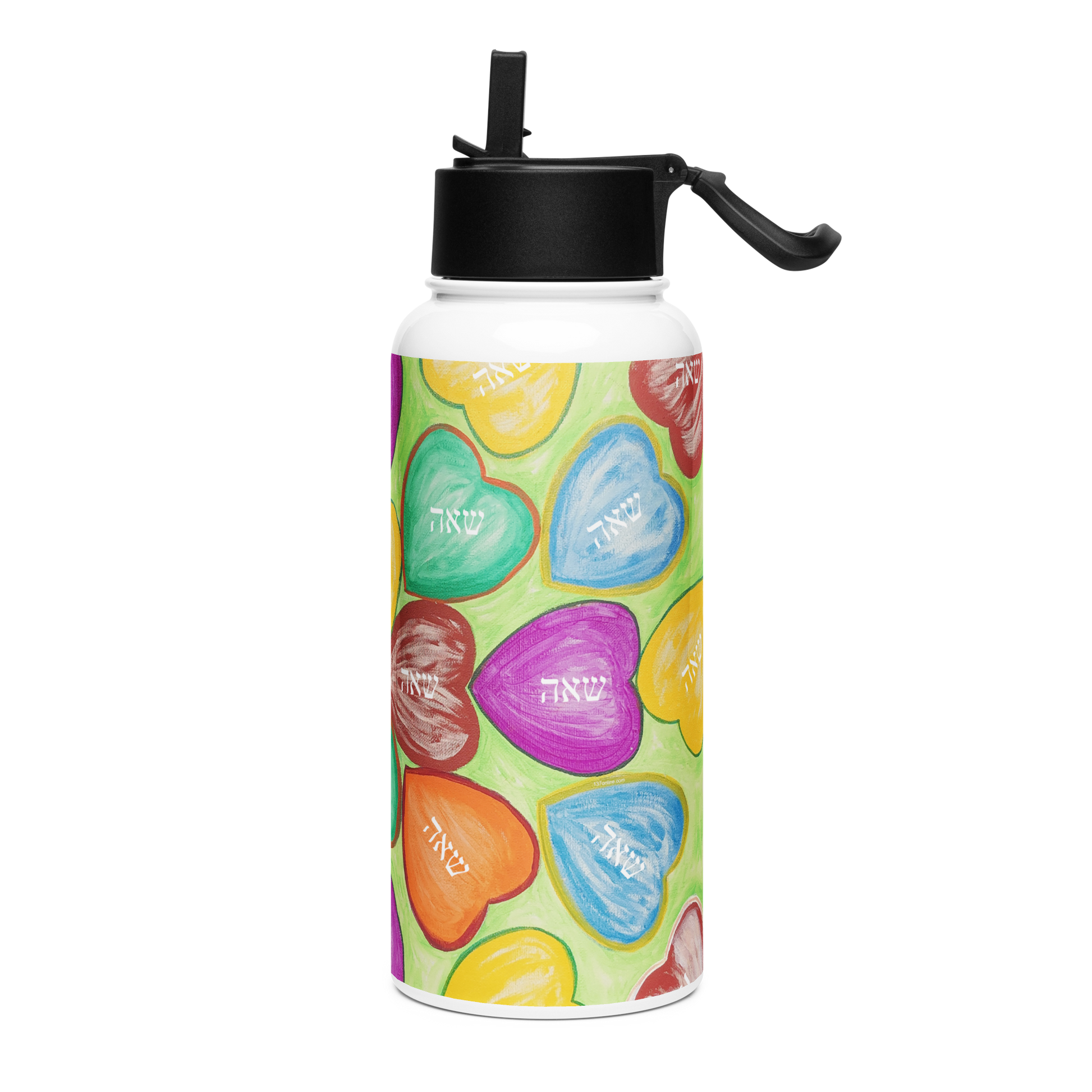  Stainless Steel Water Bottle with a Straw Lid 32-oz-Soul-Mate-28-02
