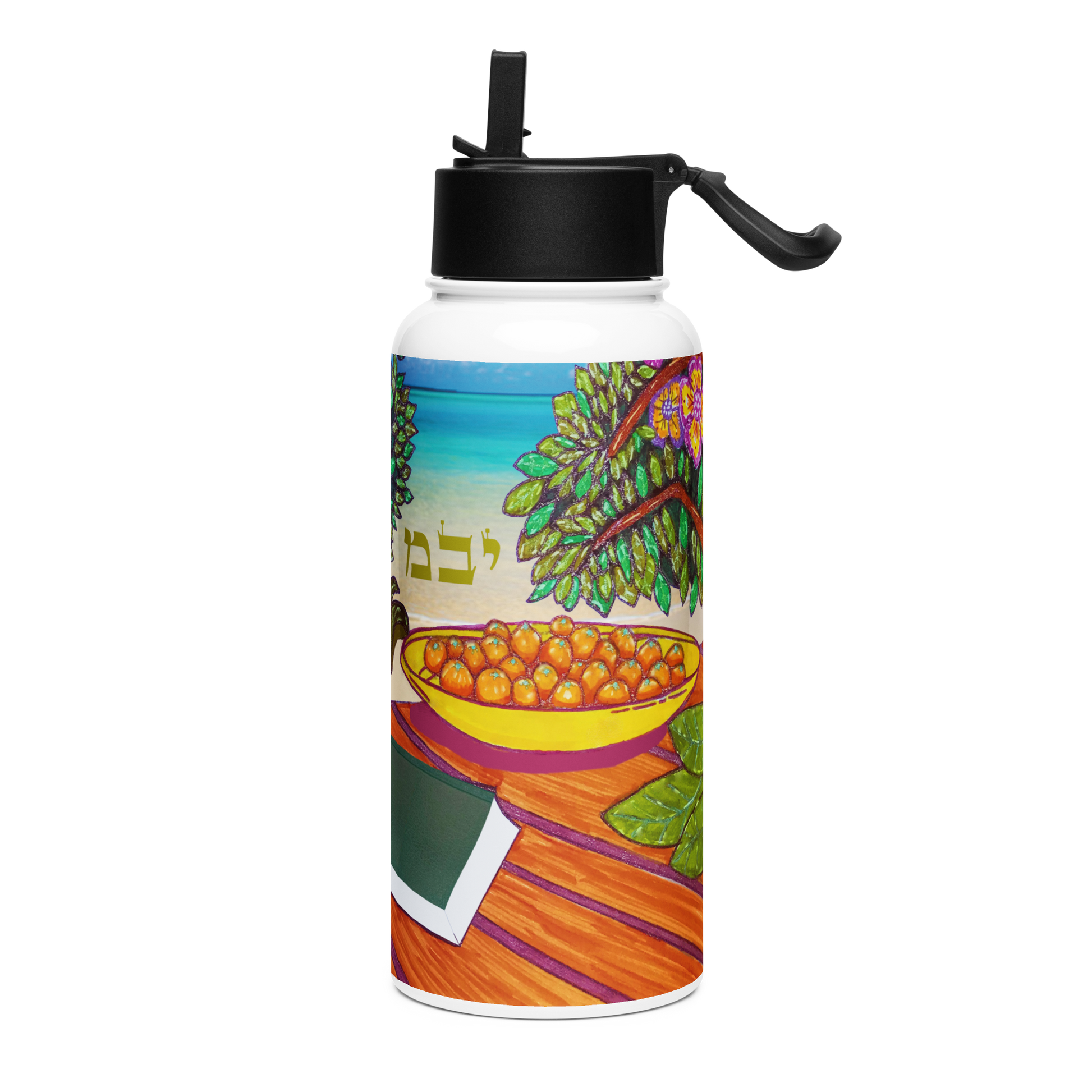 Stainless Steel Water Bottle with a Straw Lid 32-oz-Recognizing-Design-Beneath-Disorder-02
