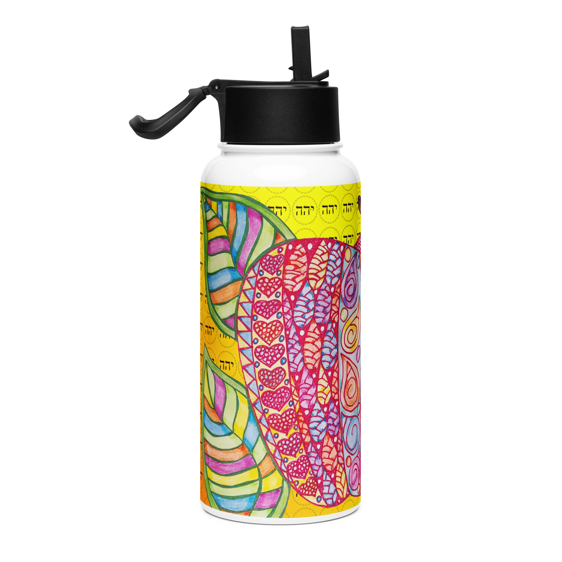 Stainless Steel Water Bottle with a Straw Lid 32-oz-Parent-Teacher-Not-Preacher-62-03