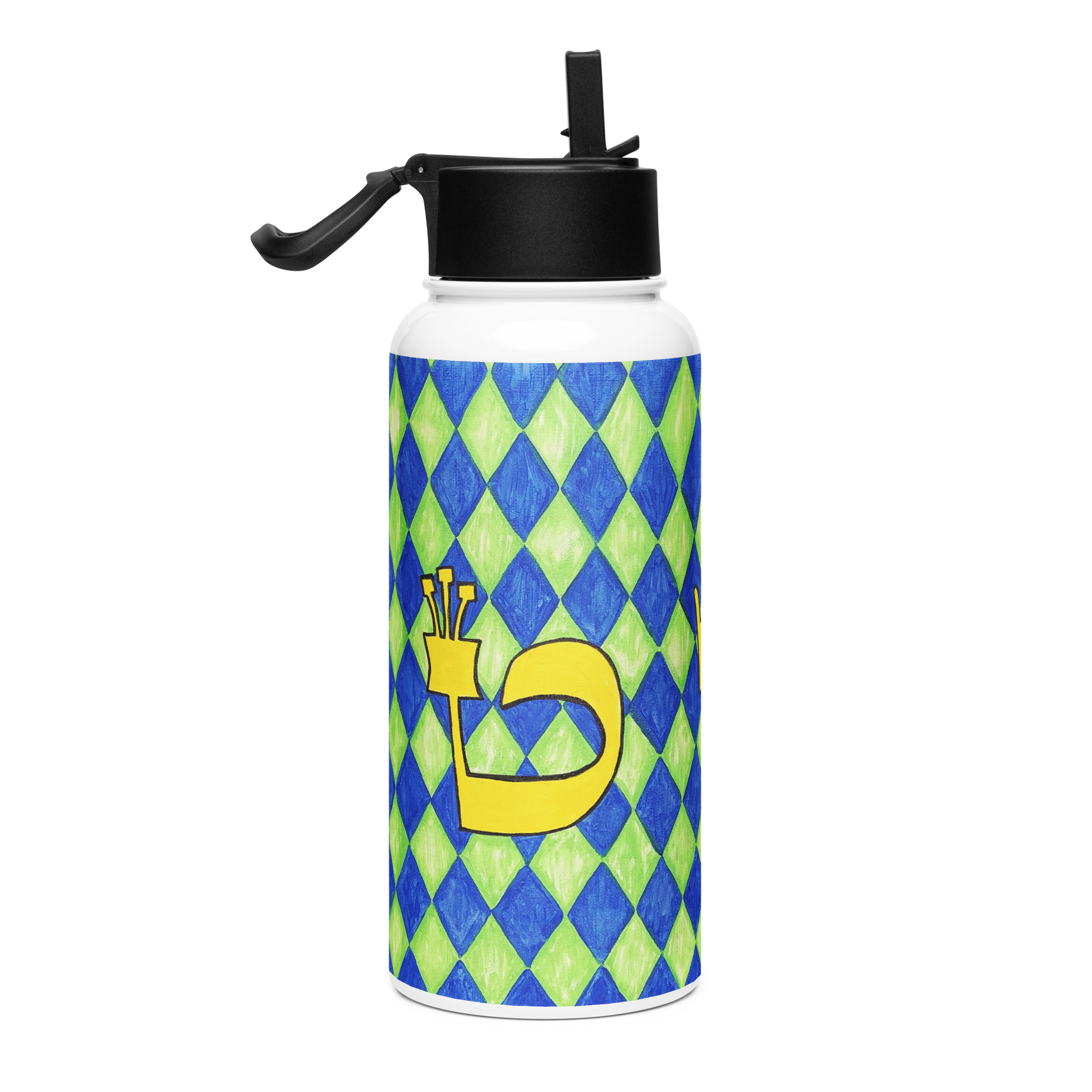  Stainless Steel Water Bottle with a Straw Lid 32-oz-Miracle-Making-03-04