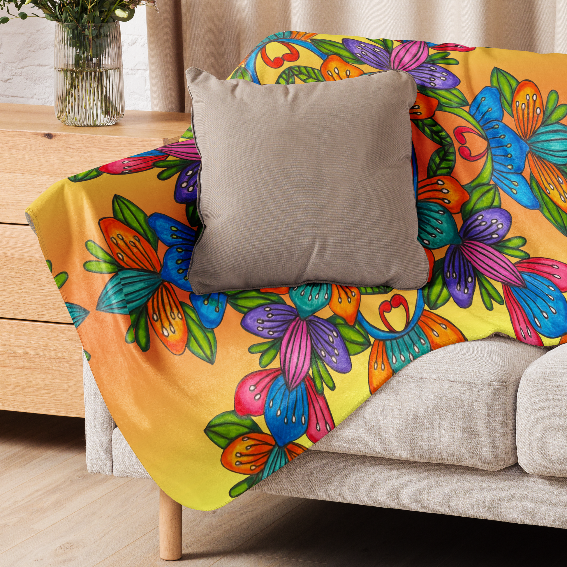 Fleece Throw Blanket for Couch-09-06